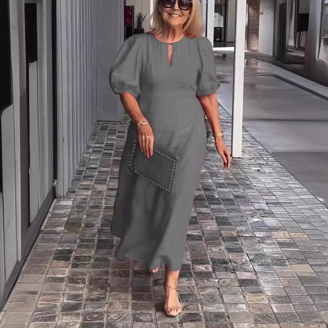 Sharon | Chic Bubble Sleeve Loose Dress