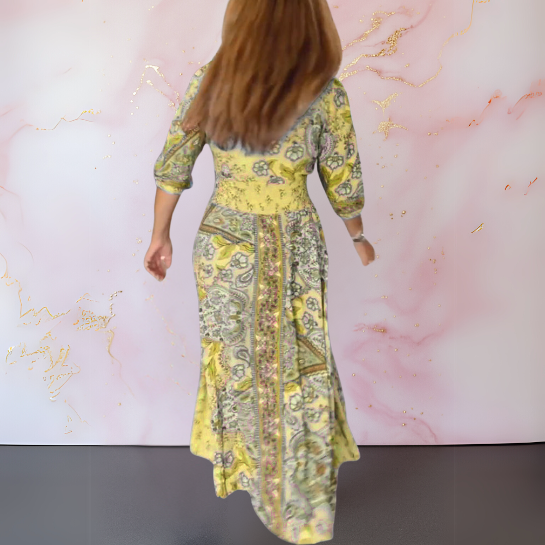 Aztrid | Elegant Summer Dress with V-neckline