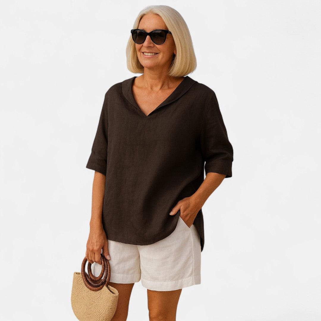 Edmonton Essence™ | Airy Loose Fit Blouse