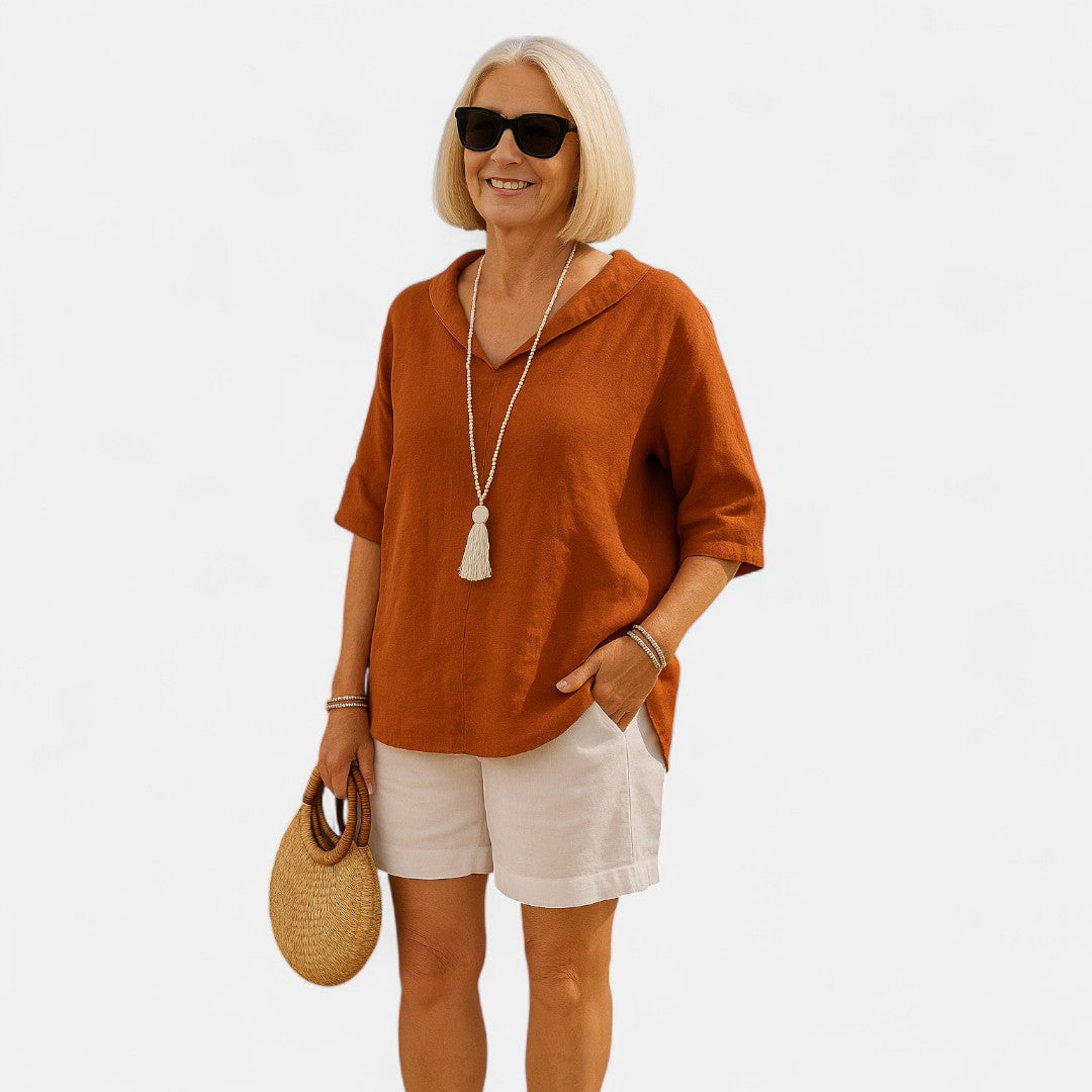 Edmonton Essence™ | Airy Loose Fit Blouse