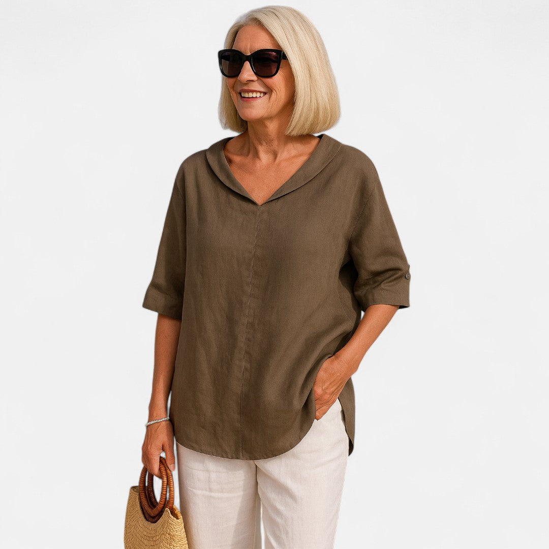Edmonton Essence™ | Airy Loose Fit Blouse