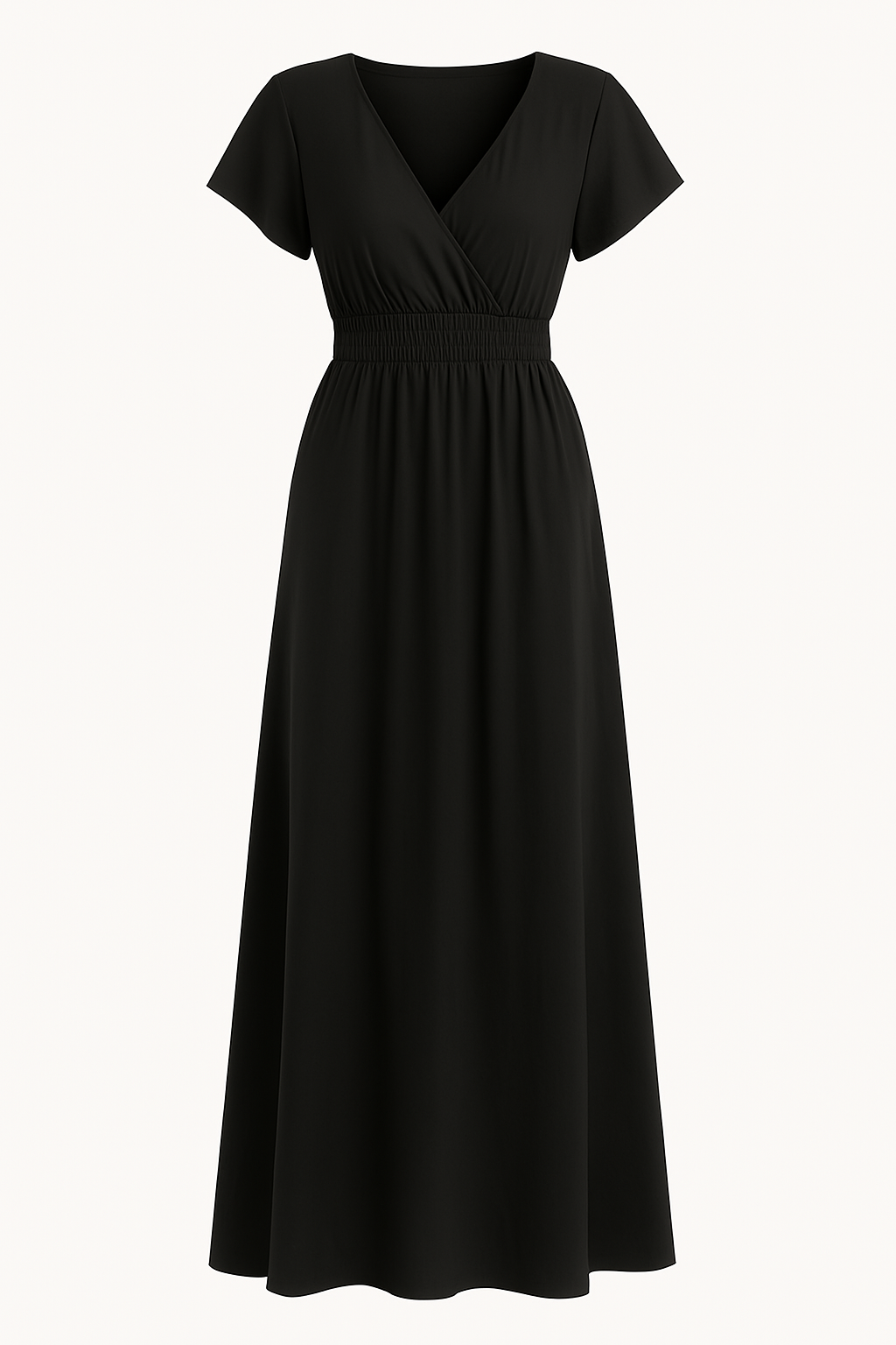 Selena | Tummy-Friendly v-neck midi dress