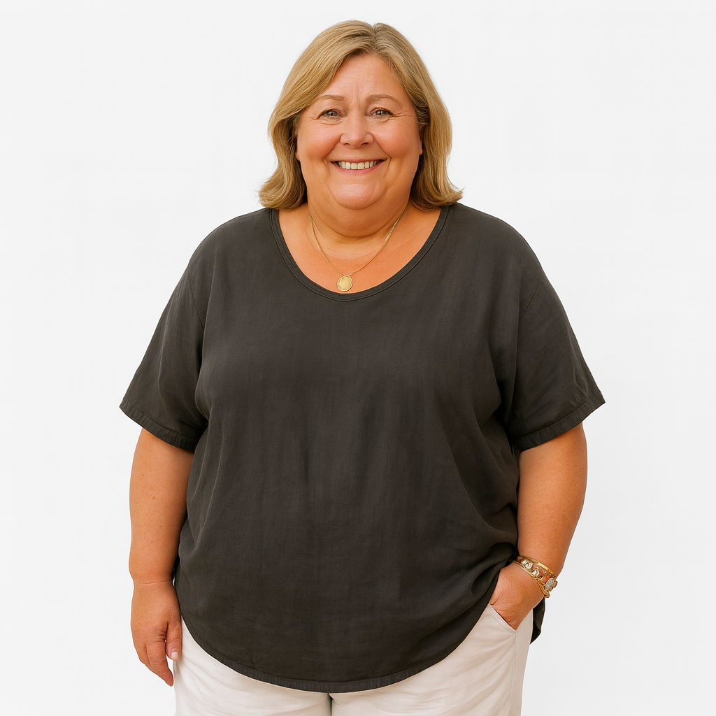 Clara | arms friendly v-neck everyday top