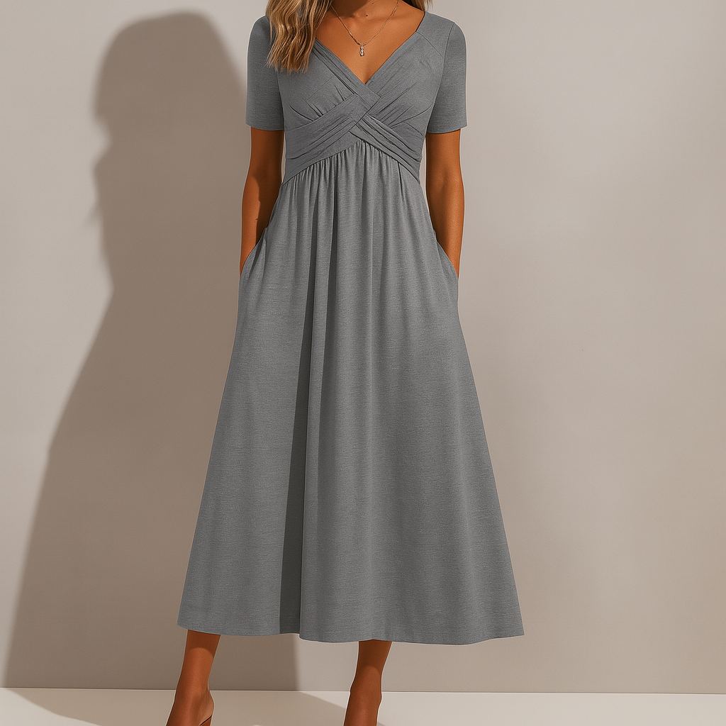 Julienne | Elegant Dress with Tummy Coverage
