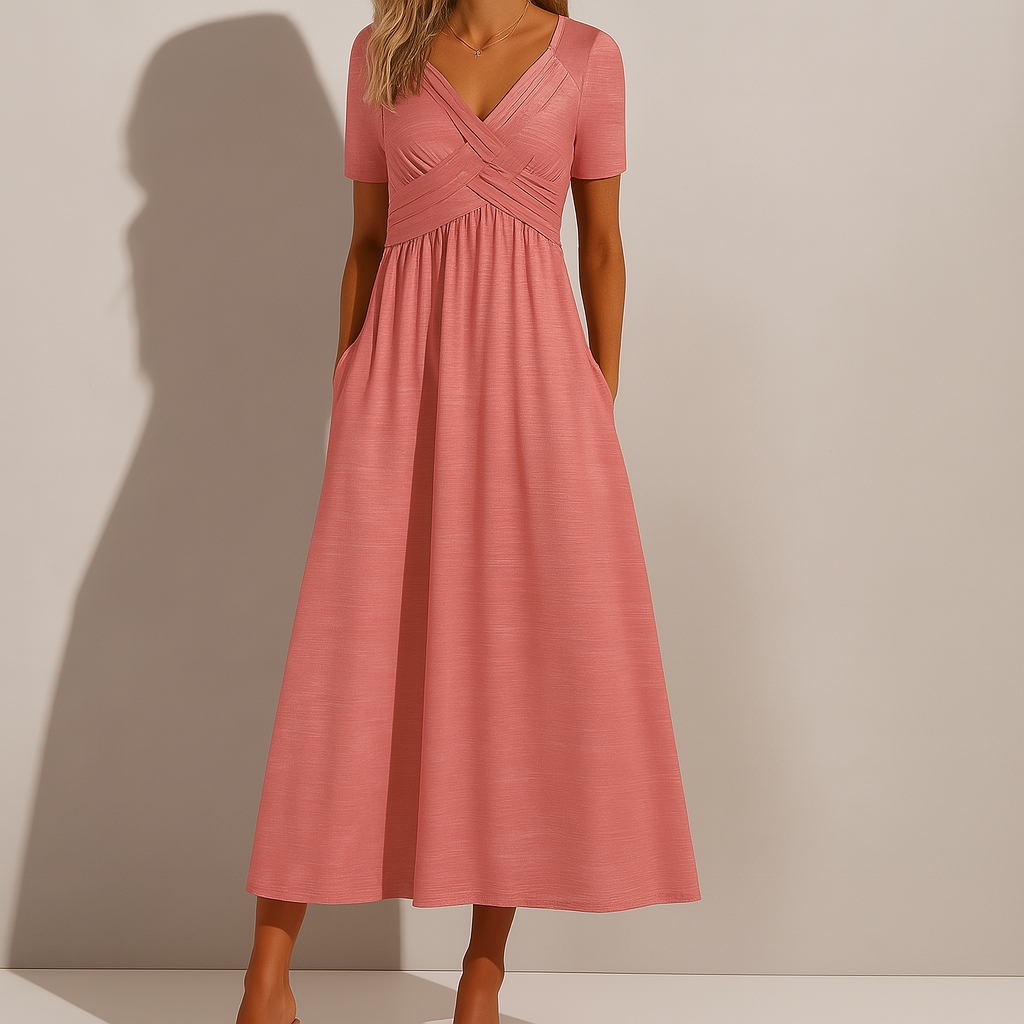 Julienne | Elegant Dress with Tummy Coverage