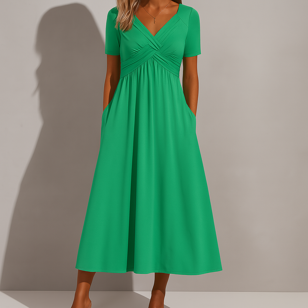 Julienne | Elegant Dress with Tummy Coverage