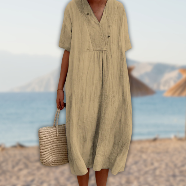 REVA - STYLISH TUMMY COVERING DRESS