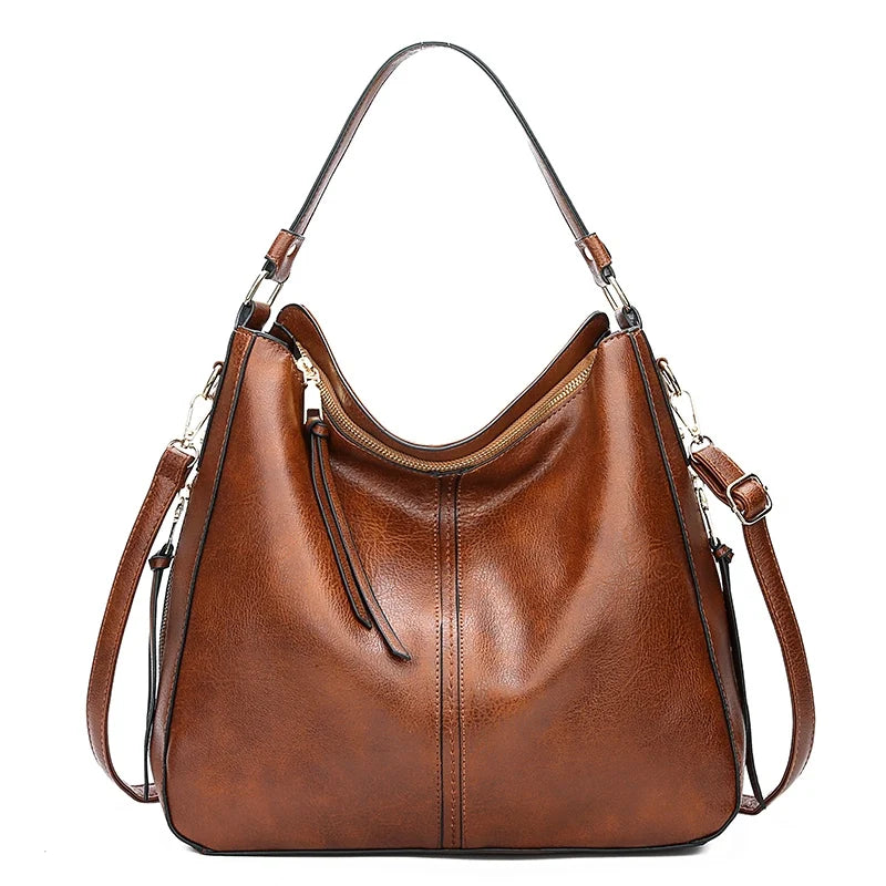 ALVA | LEATHER SHOULDER BAG