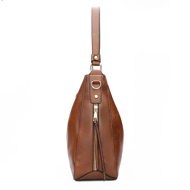 ALVA | LEATHER SHOULDER BAG