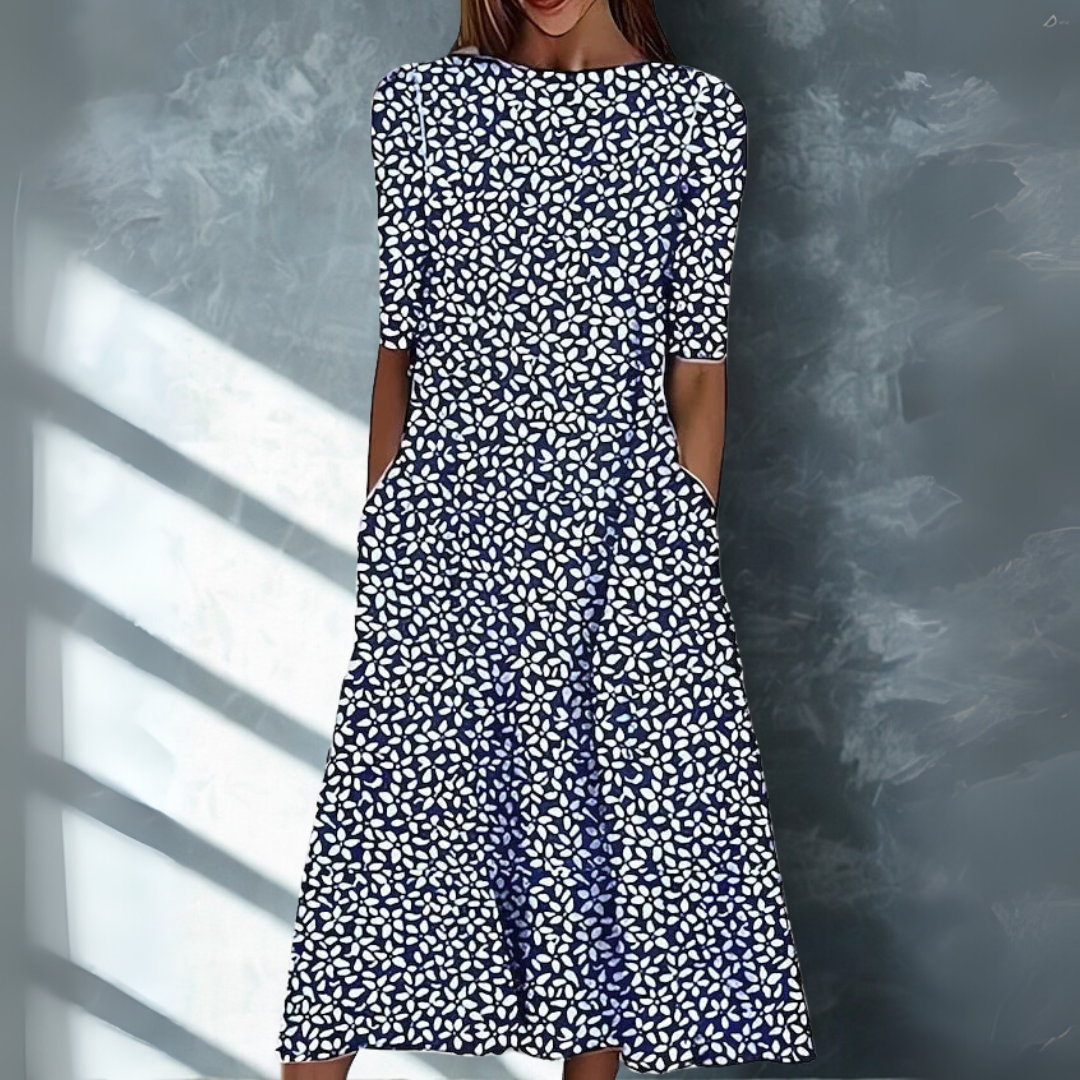 Kezia | Summer Floral Midi Dress