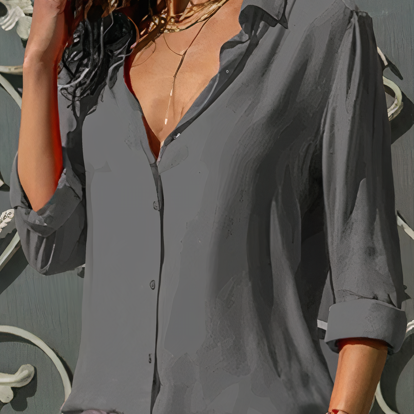 Lilly | Classic Button Blouse