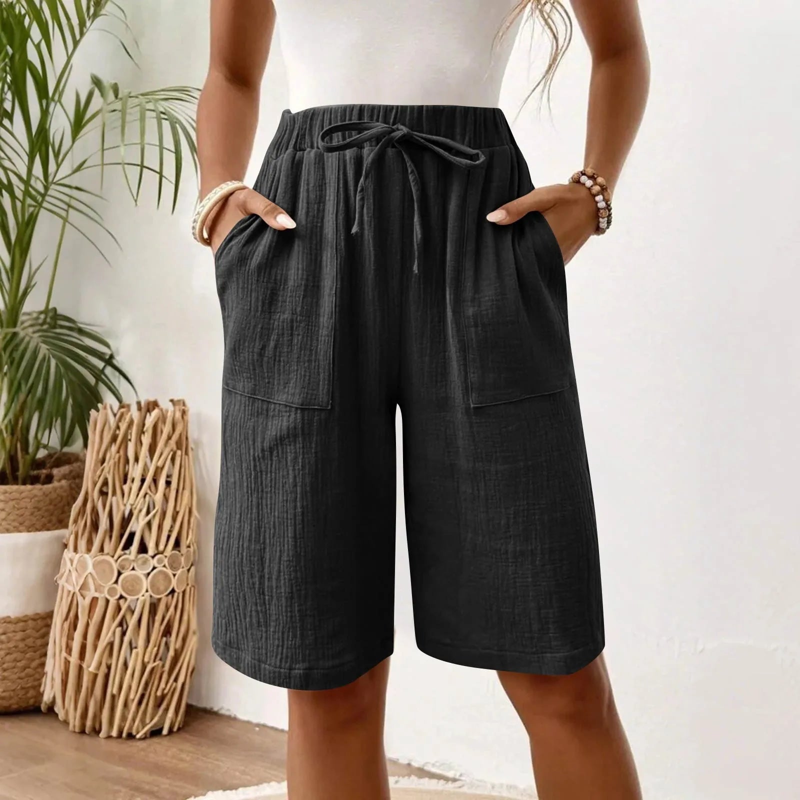 Isla | Breezy High-Rise Bermuda Short