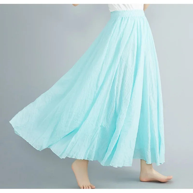 Candice | Elegant A-Line Maxi Skirt