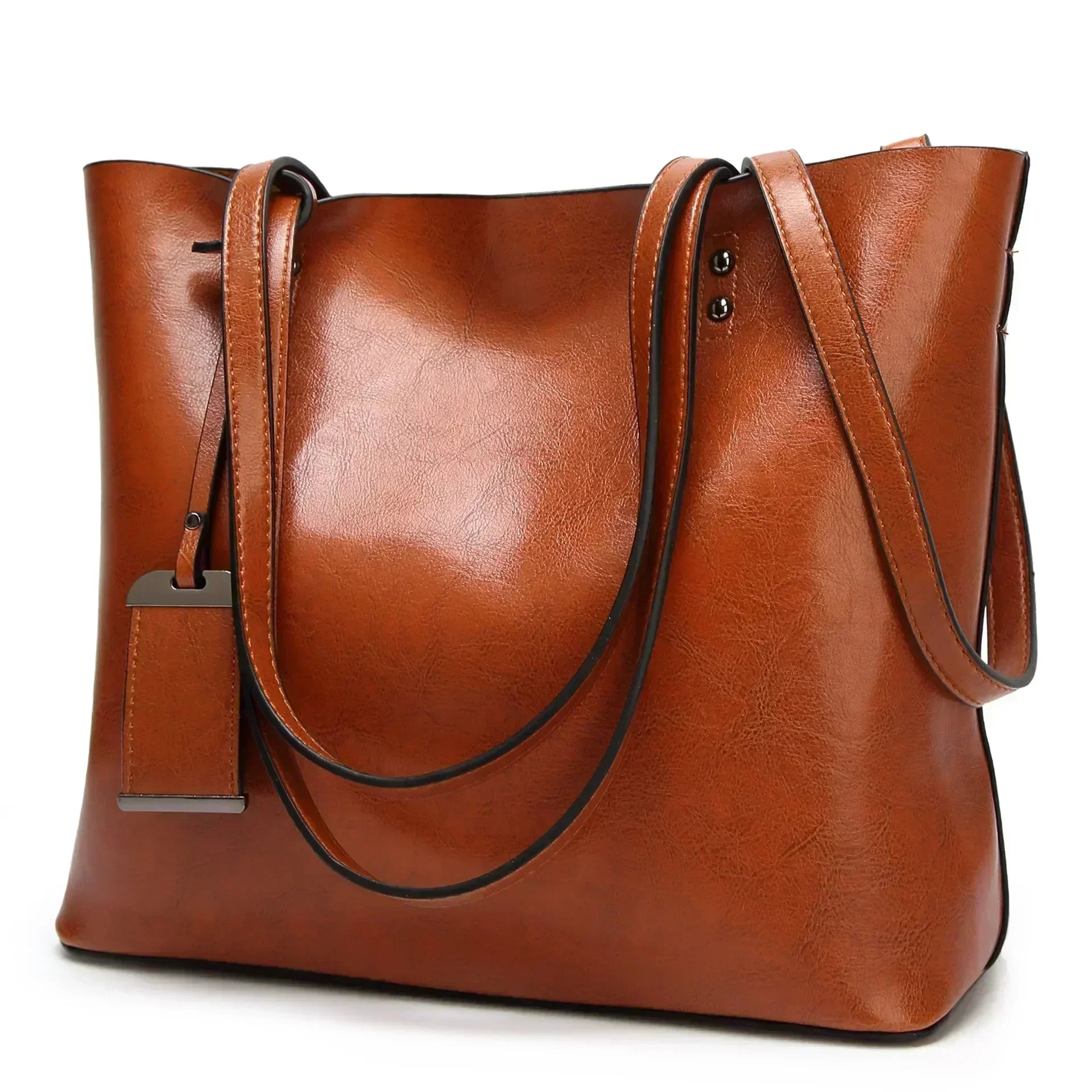 KIRA | LEATHER CROSSBODY-TOTE BAG