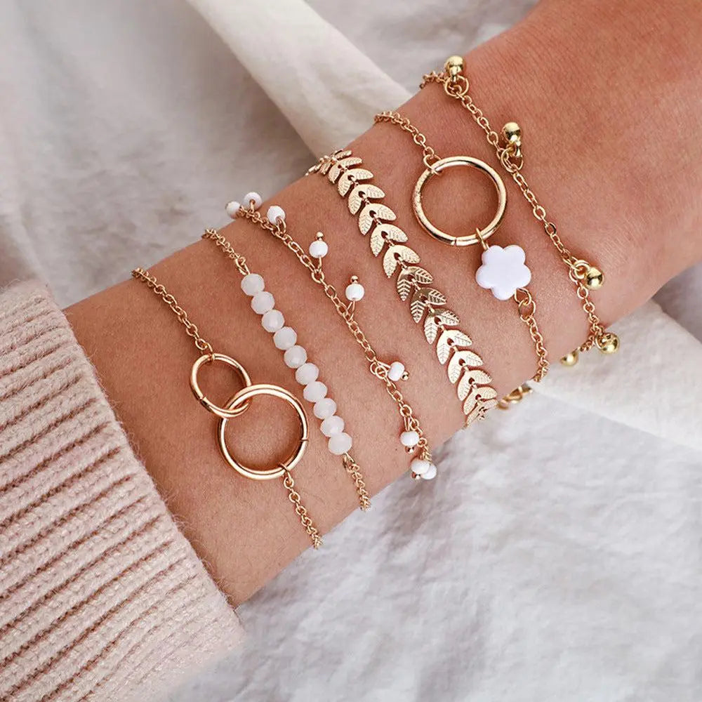 6 Pack of Boho Bracelets