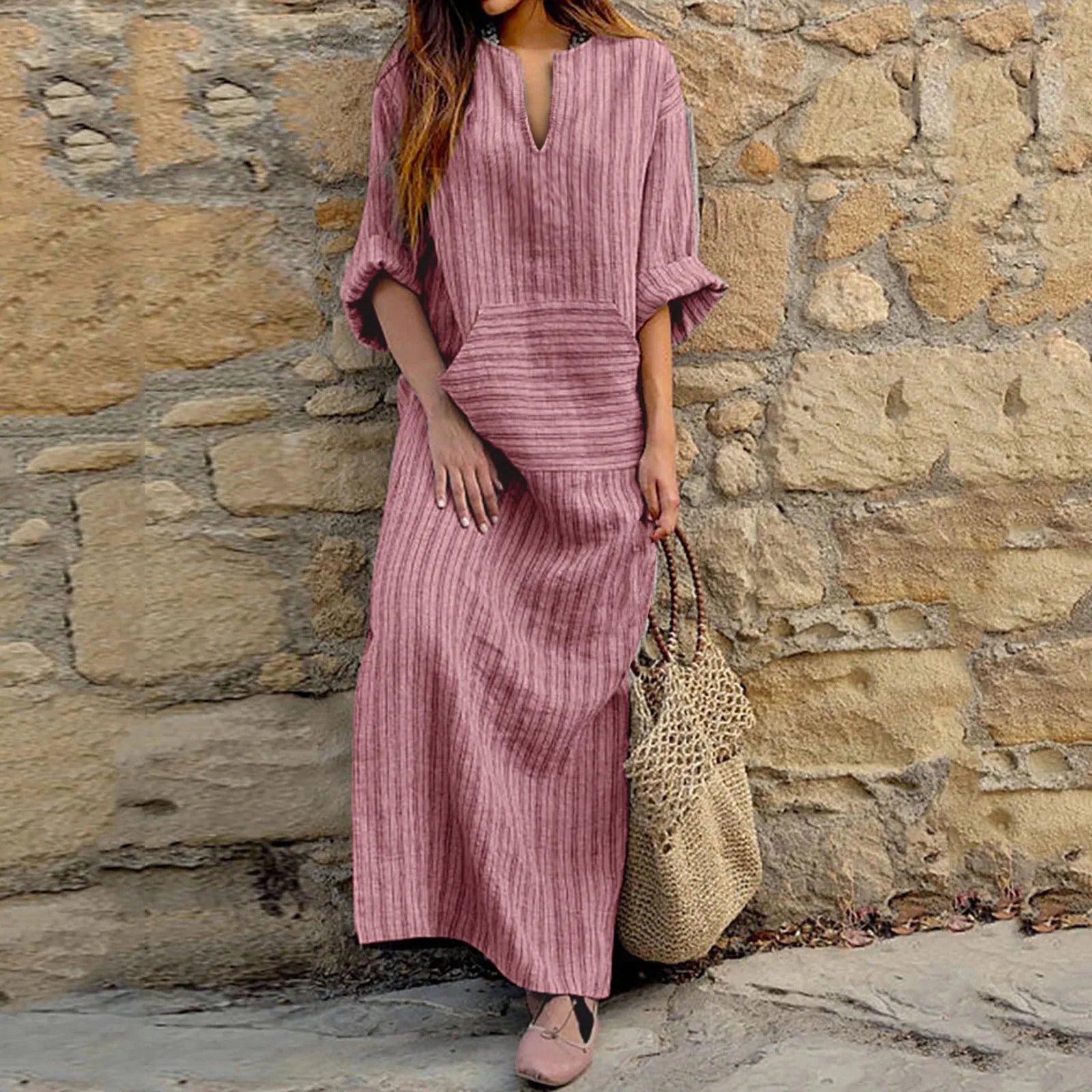 CHARITA - LINEN SUMMER DRESS