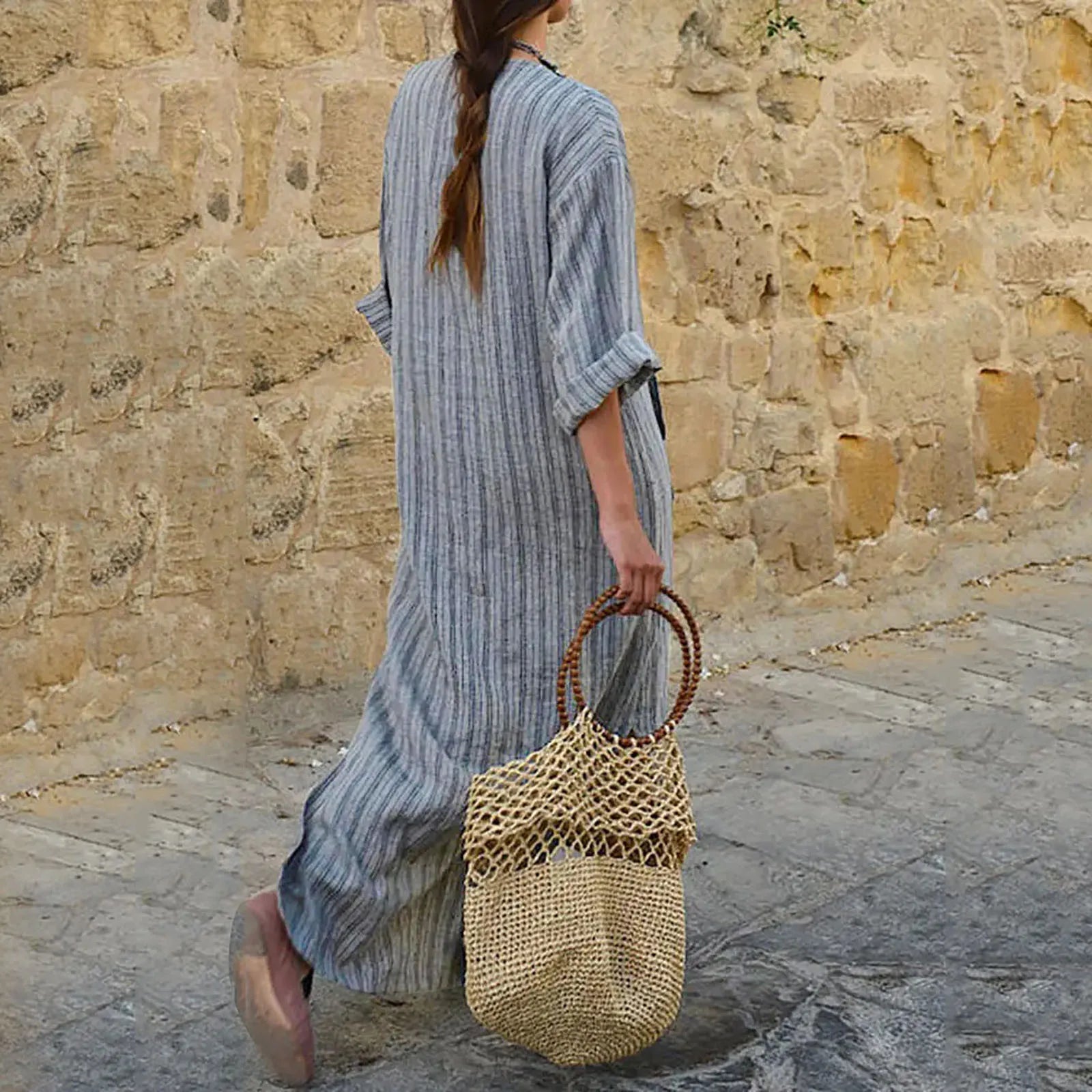 CHARITA - LINEN SUMMER DRESS