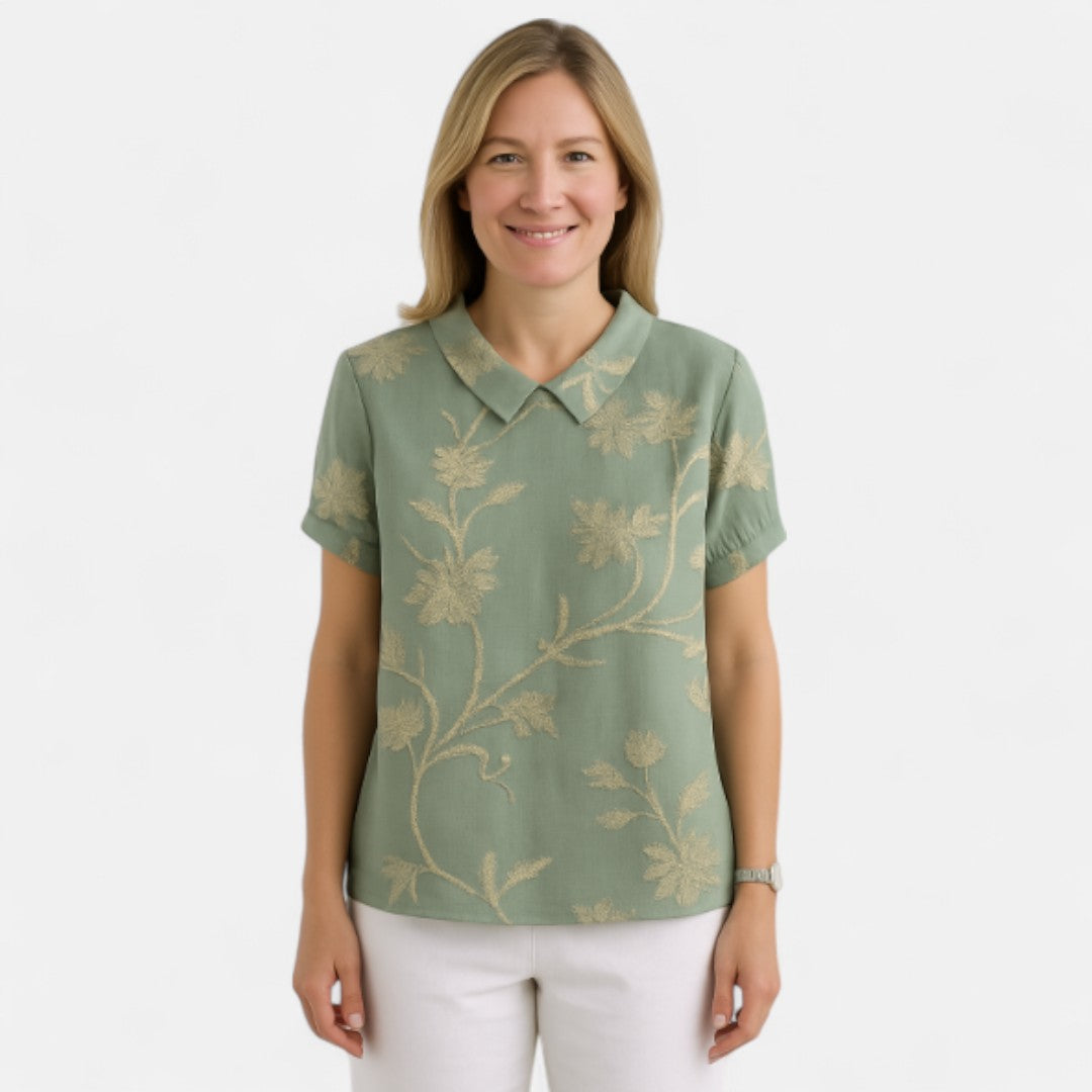 Edmonton Essence™ | Floral Print Blouse