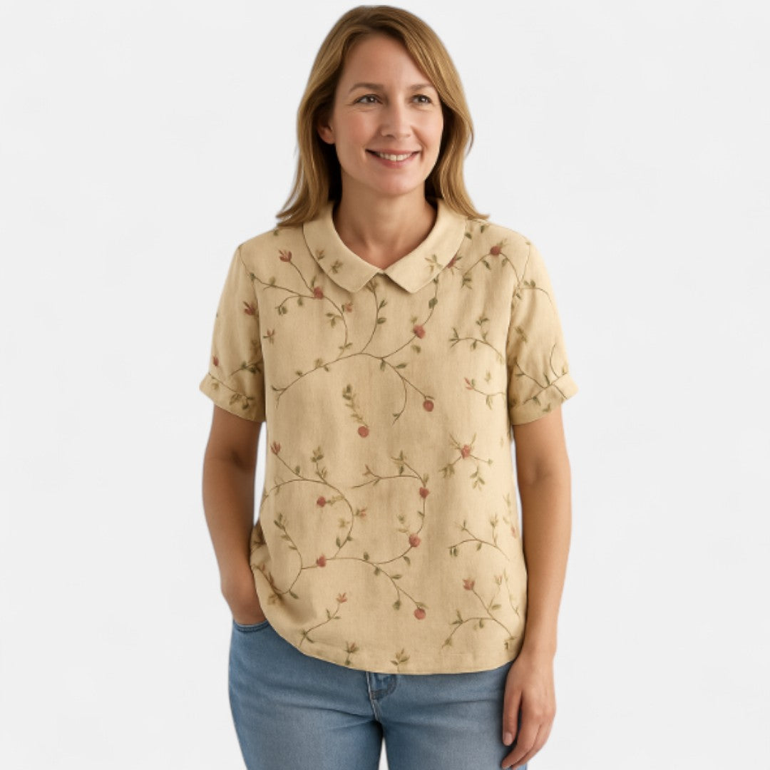 Edmonton Essence™ | Floral Print Blouse