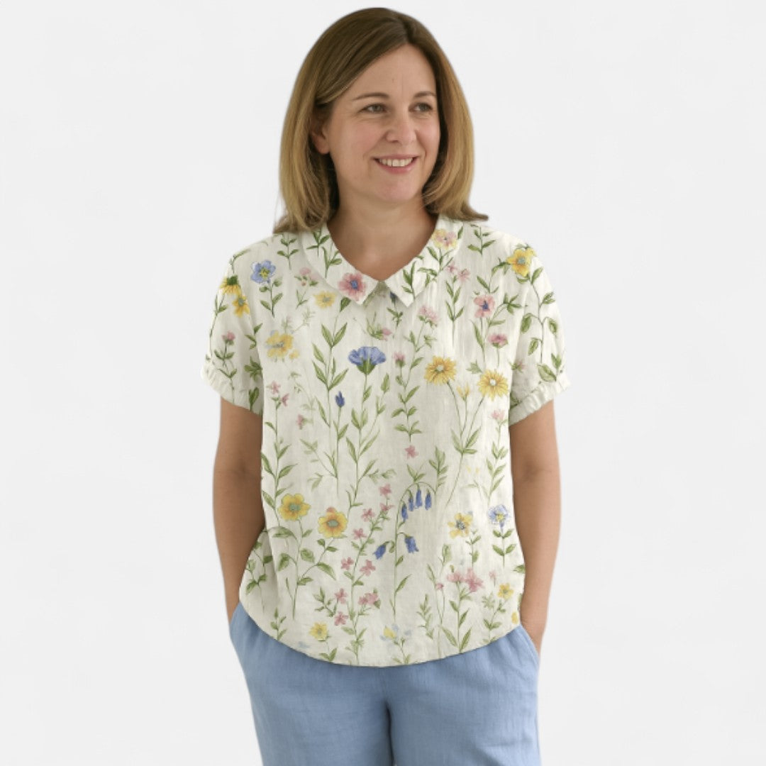 Edmonton Essence™ | Floral Print Blouse