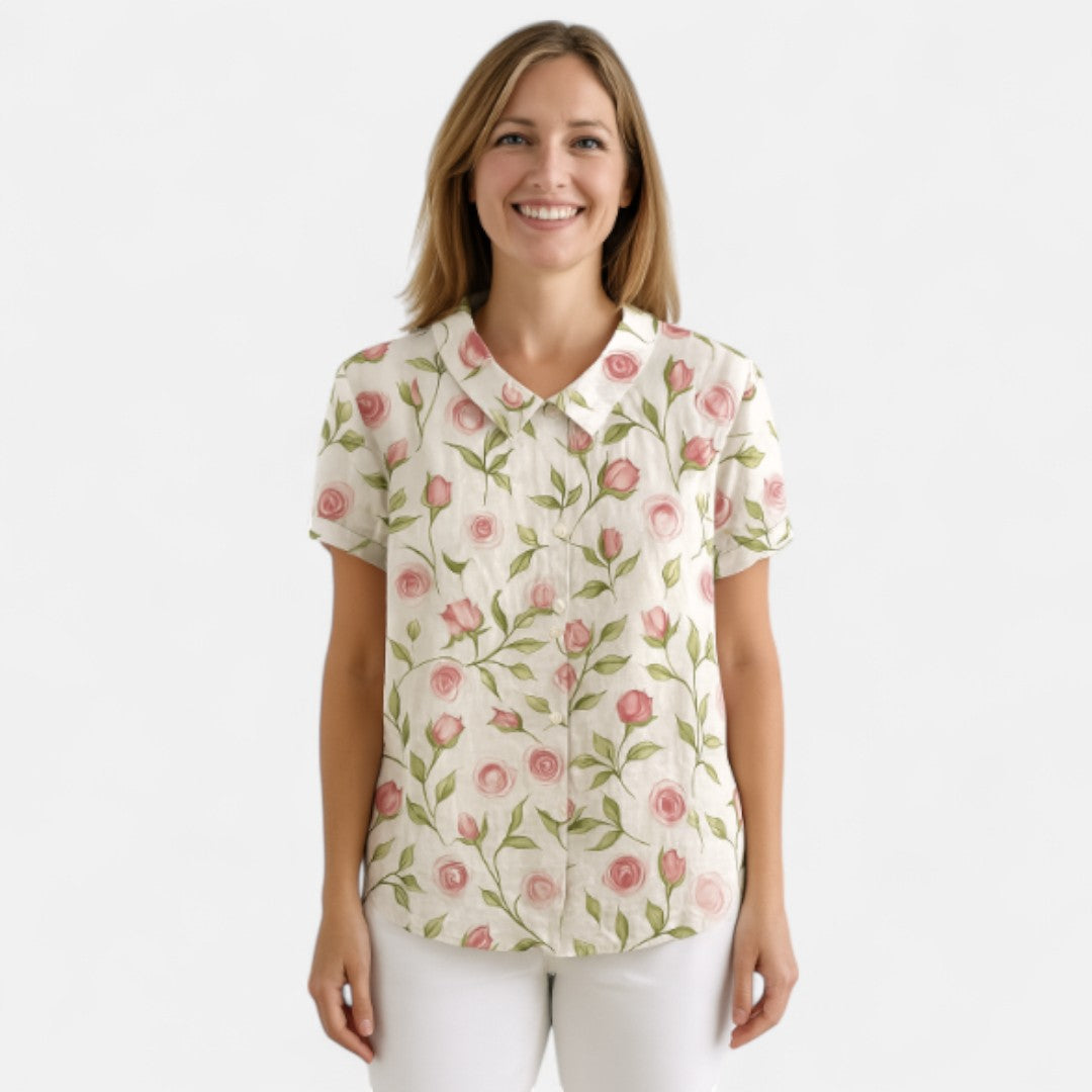 Edmonton Essence™ | Floral Print Blouse