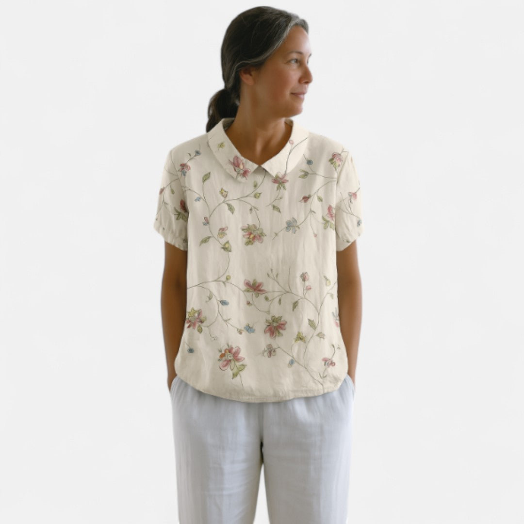 Edmonton Essence™ | Floral Print Blouse