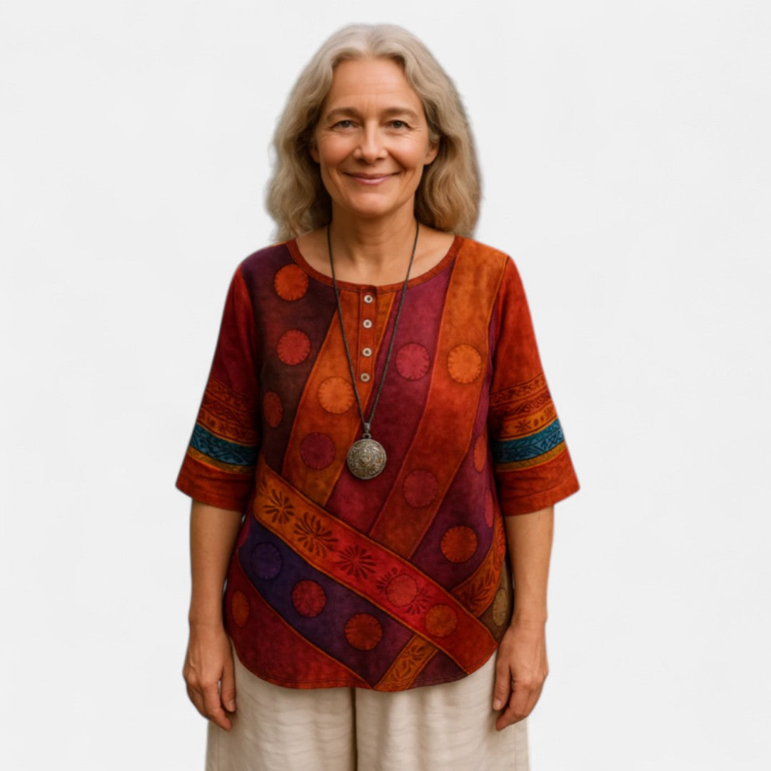 Edmonton Essence™ | Oversized Colourful Top