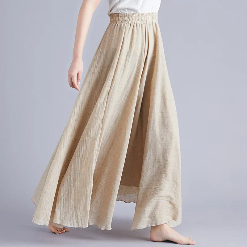 Candice | Elegant A-Line Maxi Skirt