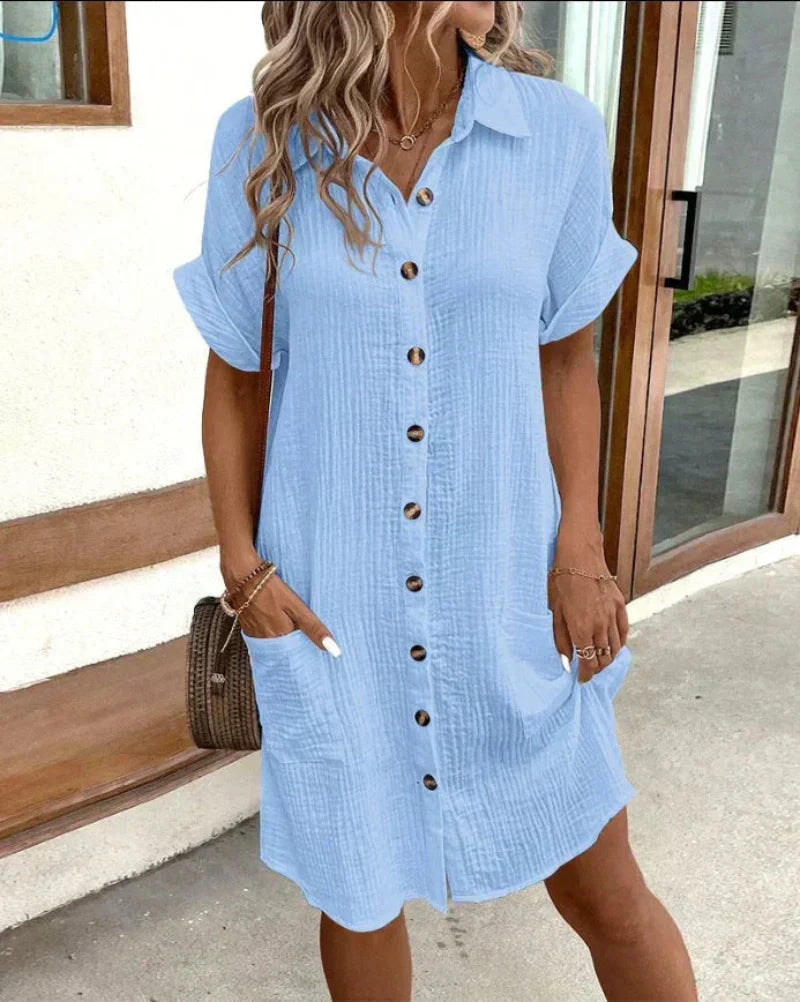 Hailey | Women’s Retro Shirt Dress
