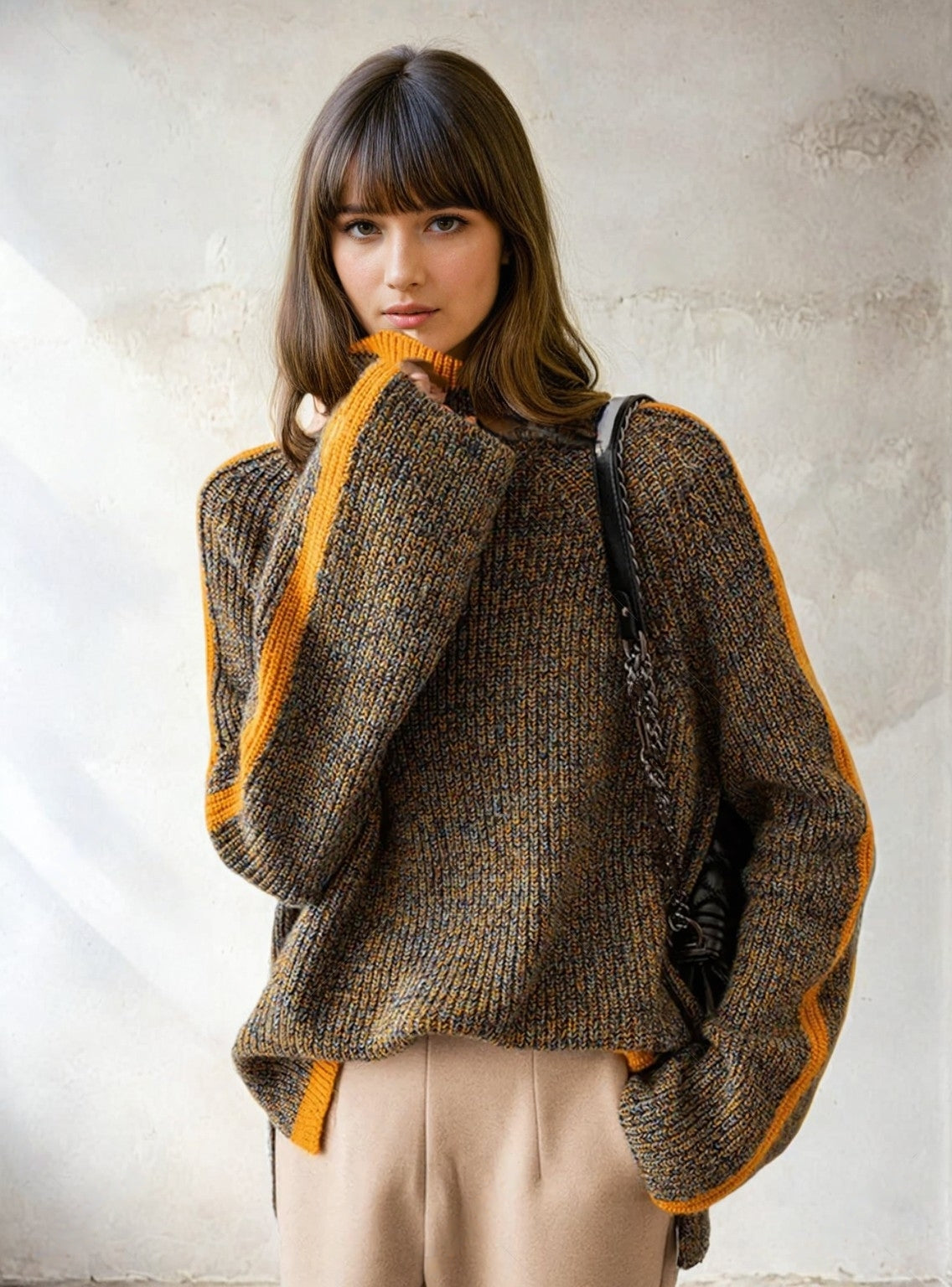 ZOE | KNITTED TURTLENECK SWEATER