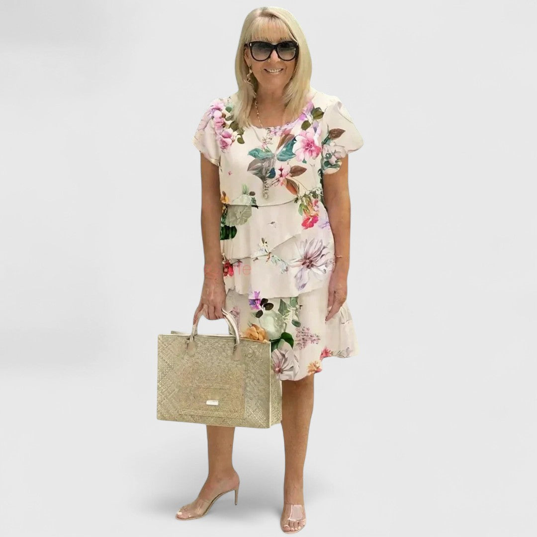 Celestina | Floral Tiered Dress
