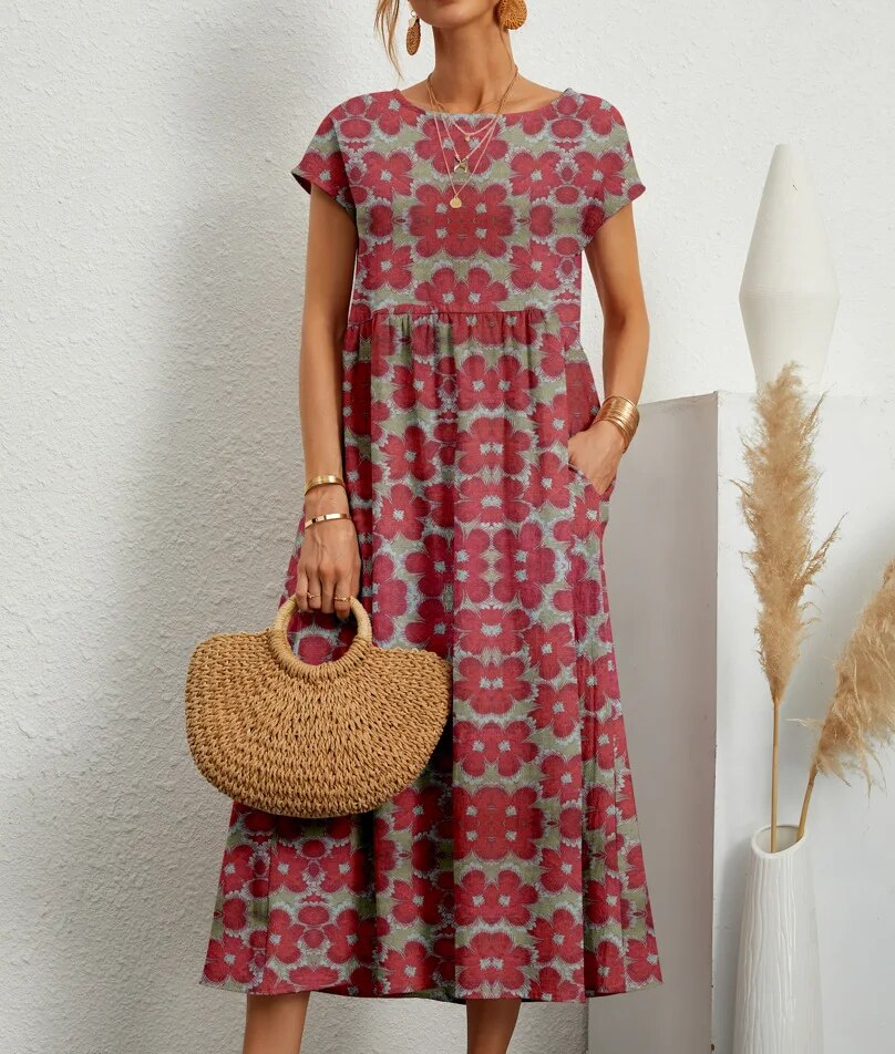 Sunshine | Ethereal Tummy Covering Floral Dres
