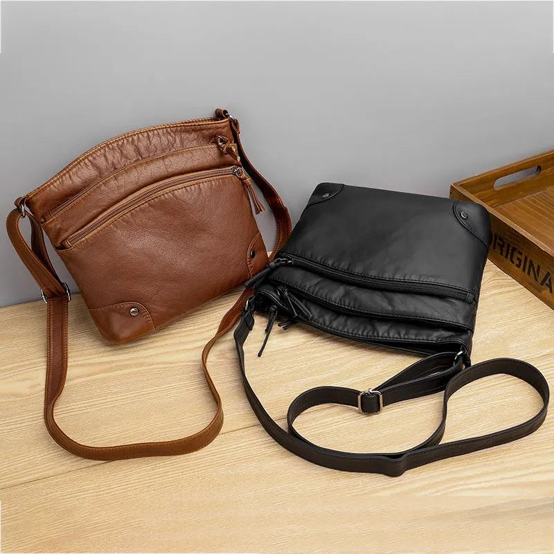 VANESA | LEATHER CROSSBODY BAG