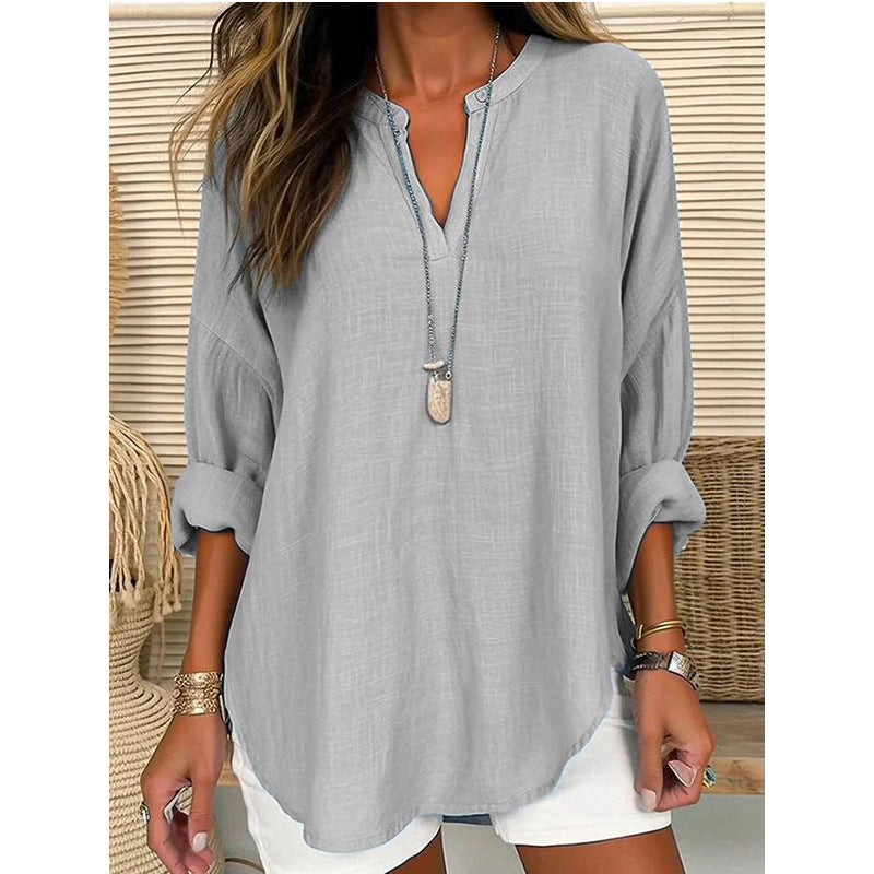 Tina | Relaxed Tunic Blouse