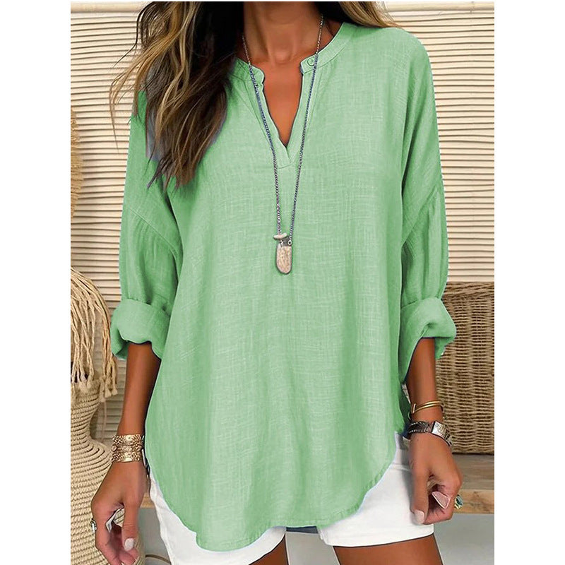Tina | Relaxed Tunic Blouse