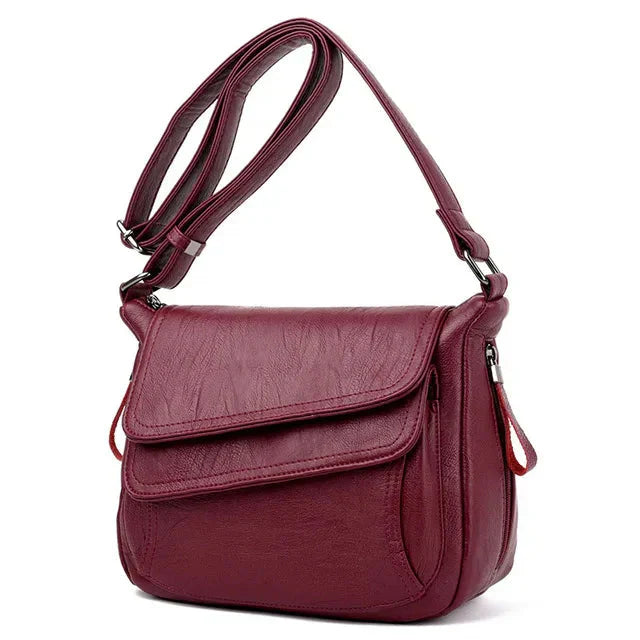 Marion | Angled-flap Crossbody Bag