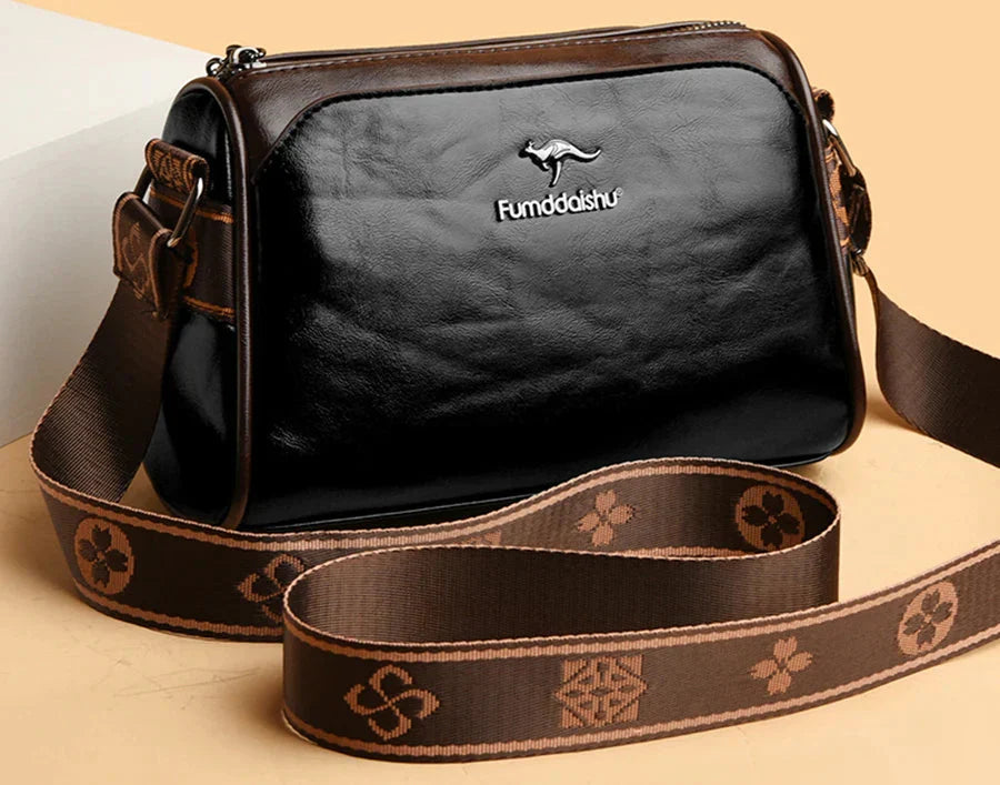 Giana | Wide-strap Crossbody Bag