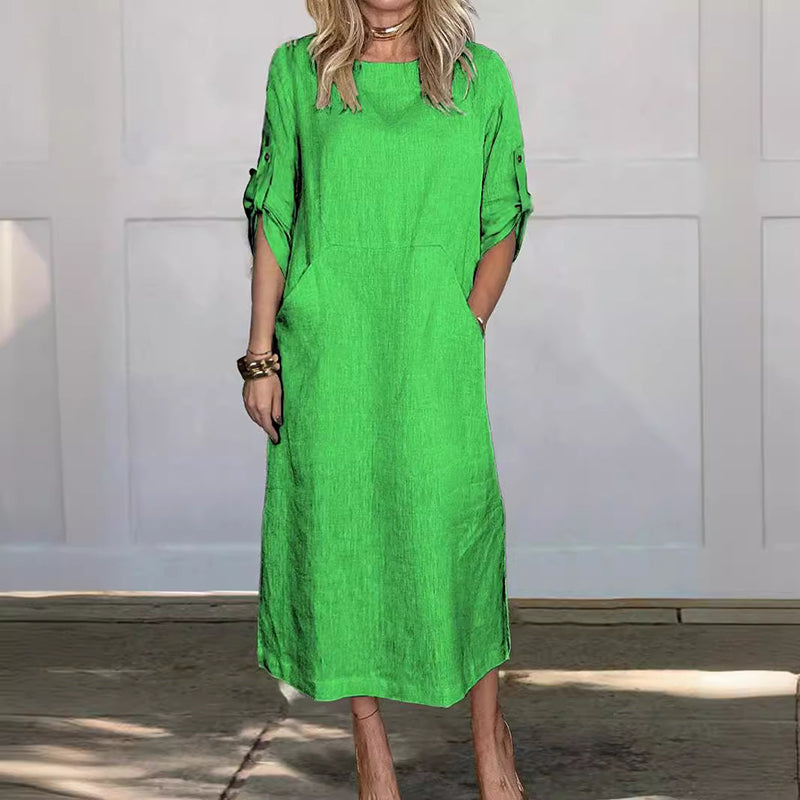 CORA - GLAMOROUS TUMMY COVERING DRESS